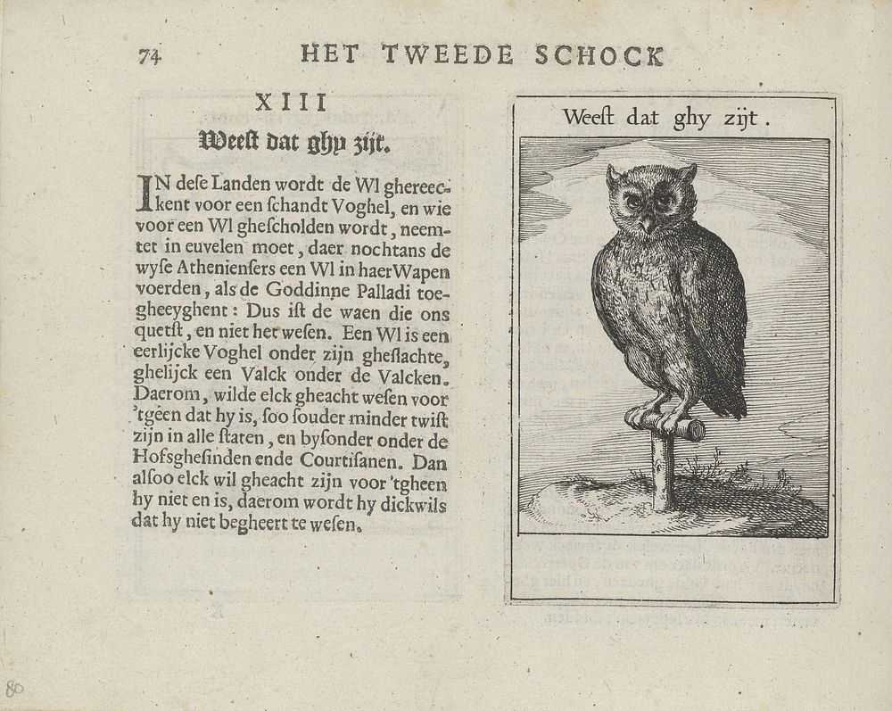 XIII Weest dat ghy zijt (1614) by Roemer Visscher, Claes Jansz Visscher II, Willem Janszoon Blaeu and Staten Generaal