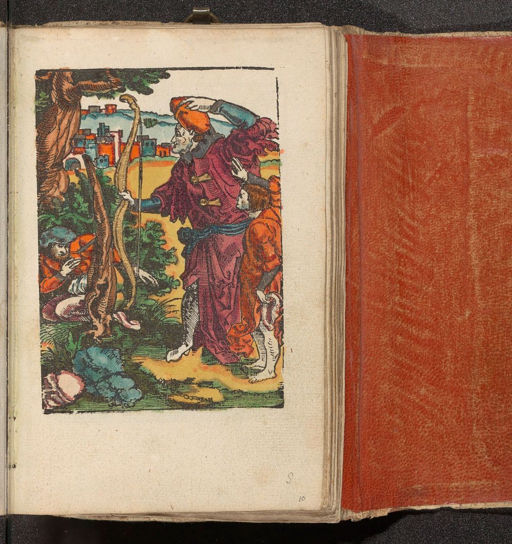 Dood van Kaïn (c. 1530) by Jan Wellens de Cock and Doen Pietersz