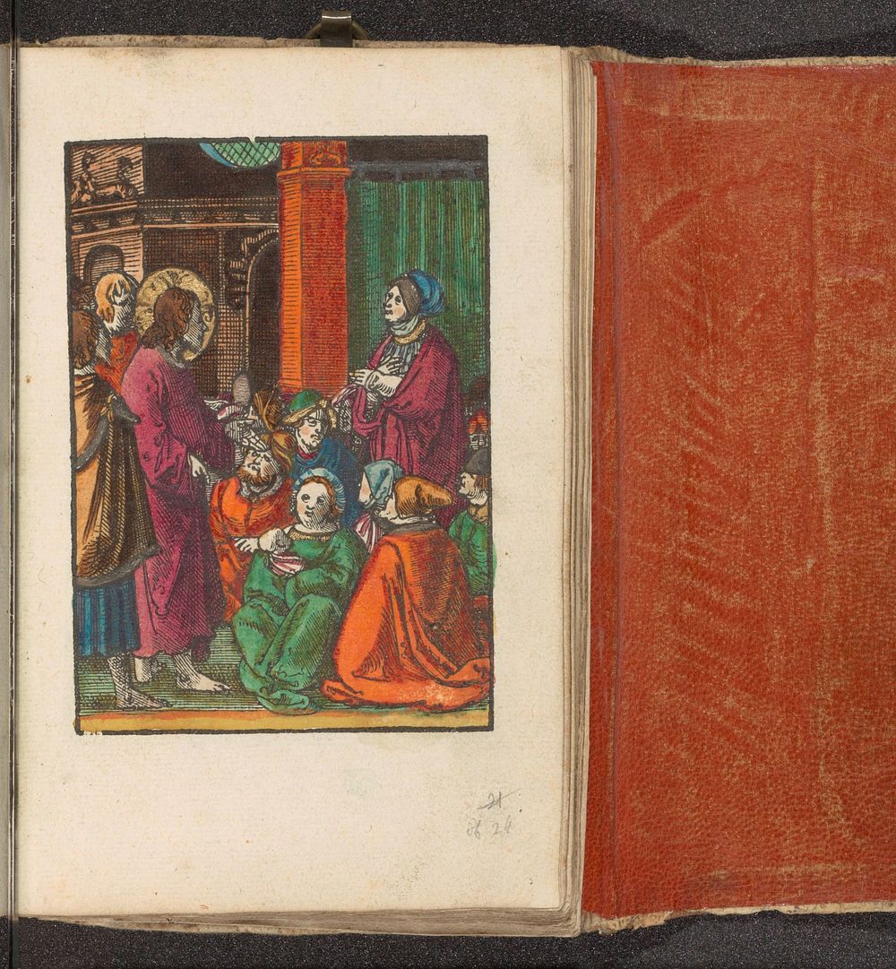 Prediking van Christus (c. 1530) by Lucas van Leyden and Doen Pietersz