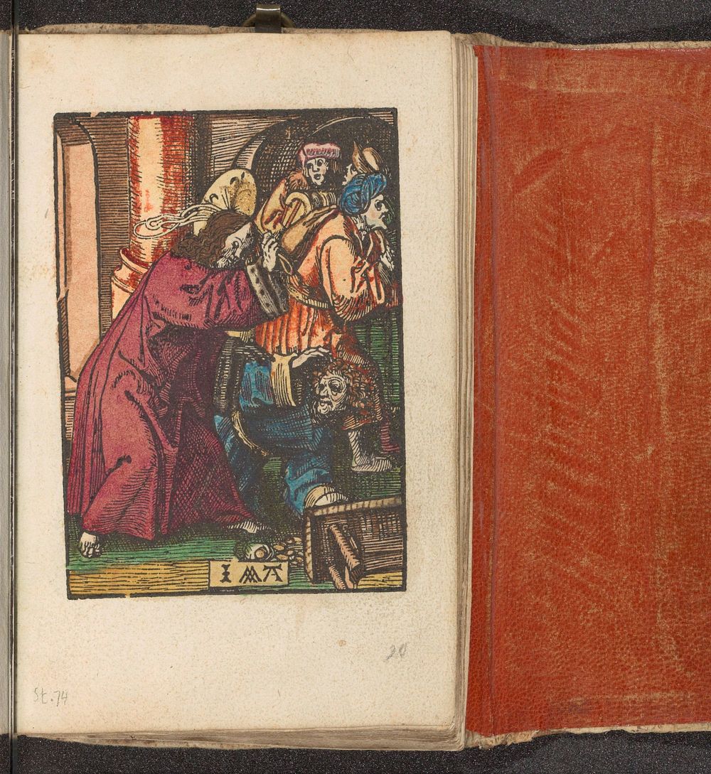 Verdrijving van de geldwisselaars uit de tempel (c. 1530) by Jacob Cornelisz van Oostsanen and Doen Pietersz
