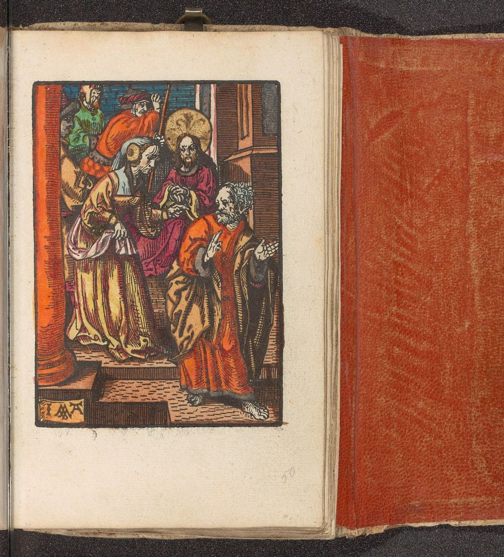 Verloochening van Petrus (c. 1530) by Jacob Cornelisz van Oostsanen and Doen Pietersz
