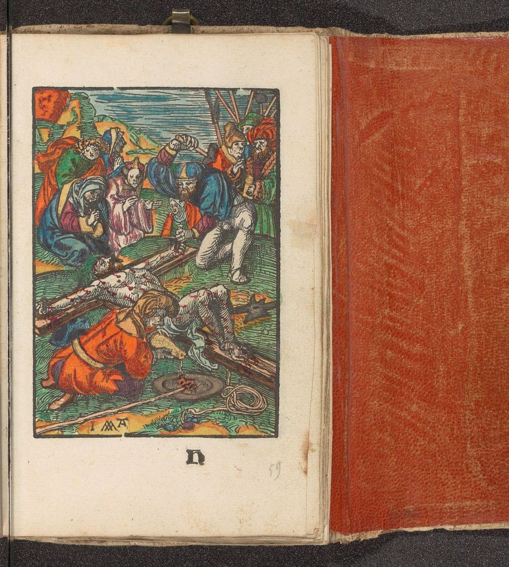 Kruisiging van Christus (c. 1530) by Jacob Cornelisz van Oostsanen and Doen Pietersz
