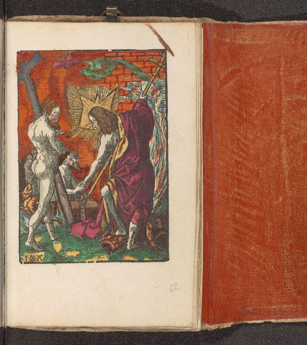 Christus in het voorgeborchte van de hel (c. 1530) by Jacob Cornelisz van Oostsanen and Doen Pietersz