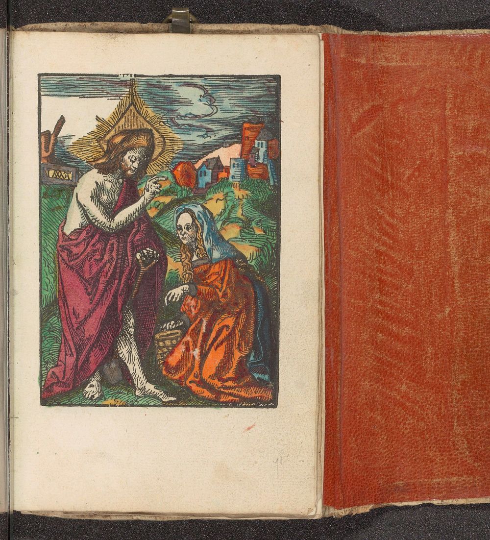 Christus verschijnt als tuinman aan Maria Magdalena (Noli me tangere) (c. 1530) by Jacob Cornelisz van Oostsanen and Doen…