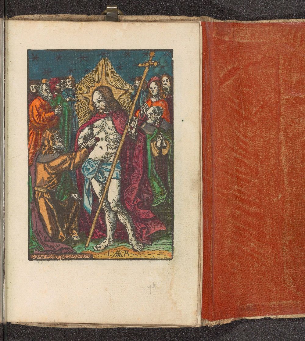 Christus verschijnt aan de ongelovige Tomas (c. 1530) by Jacob Cornelisz van Oostsanen and Doen Pietersz