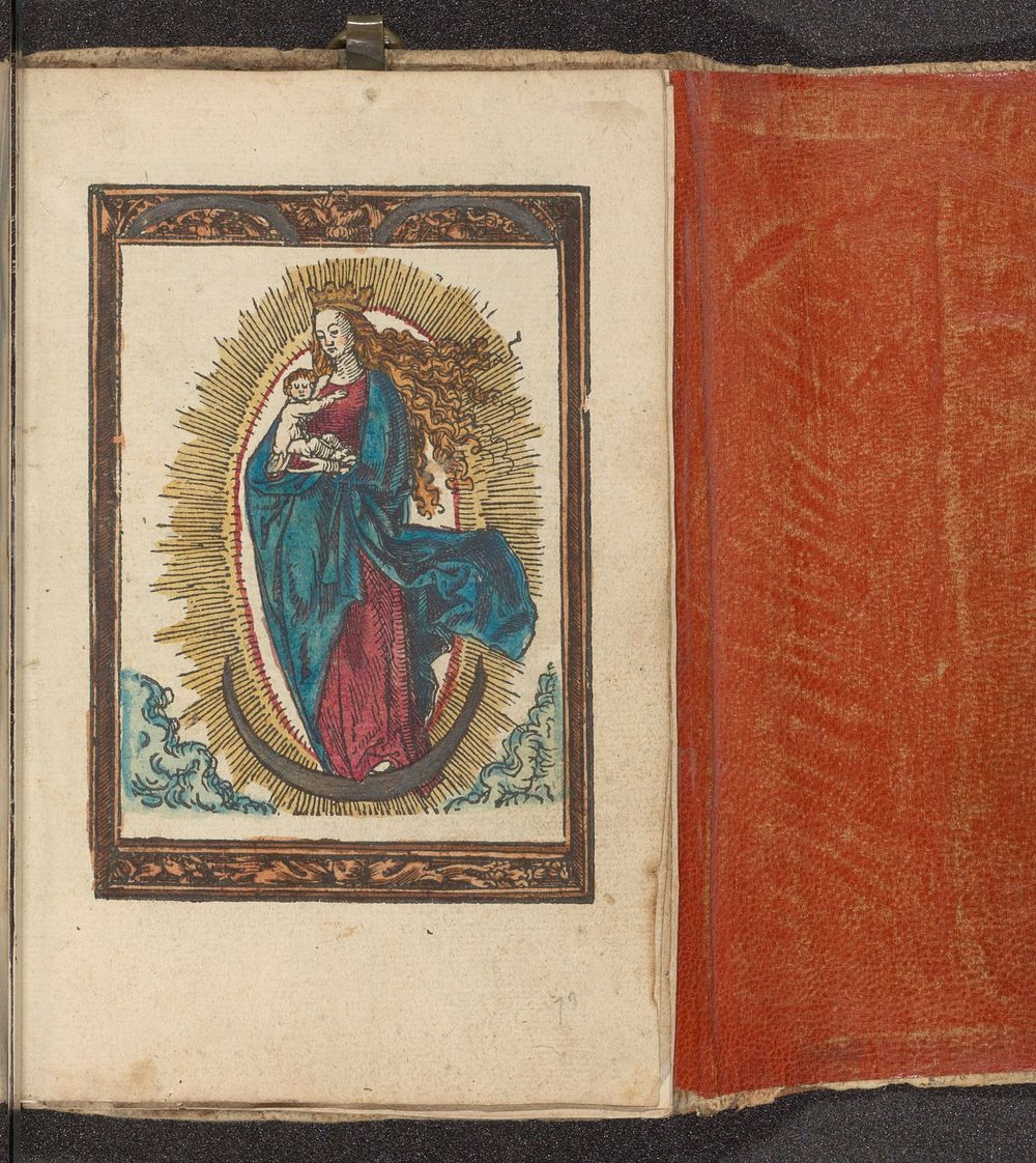 Maria als hemelkoningin staand op de maansikkel (c. 1530) by Jacob Cornelisz van Oostsanen and Doen Pietersz