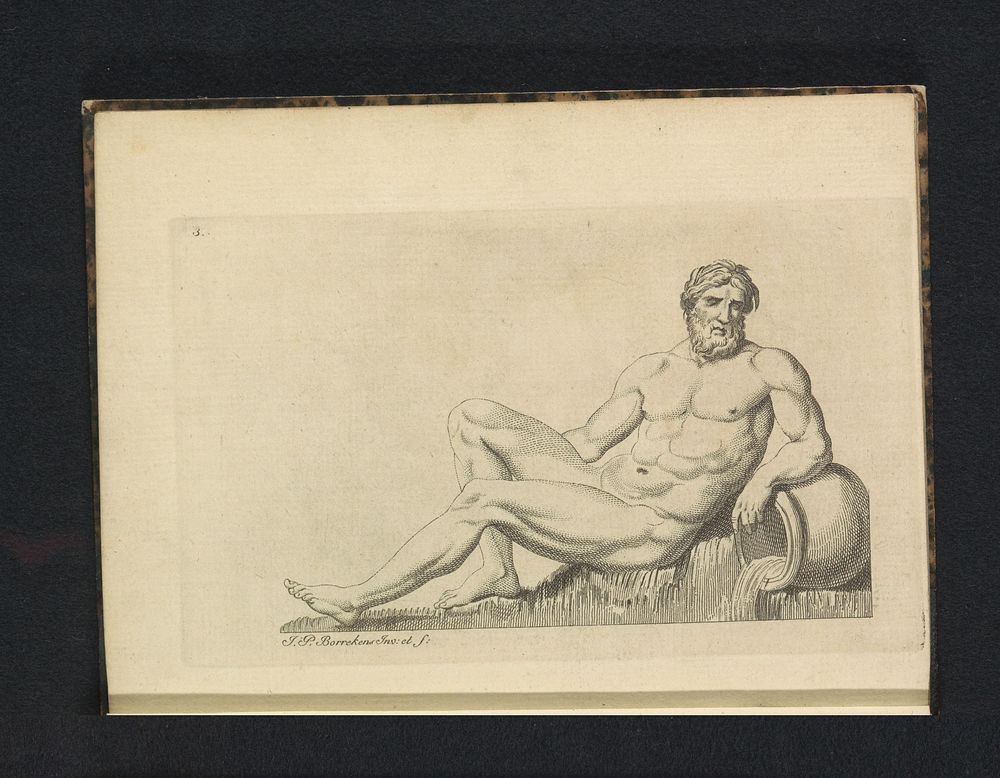 Riviergod (1772 - 1773) by Antoine Alexandre Joseph Cardon
