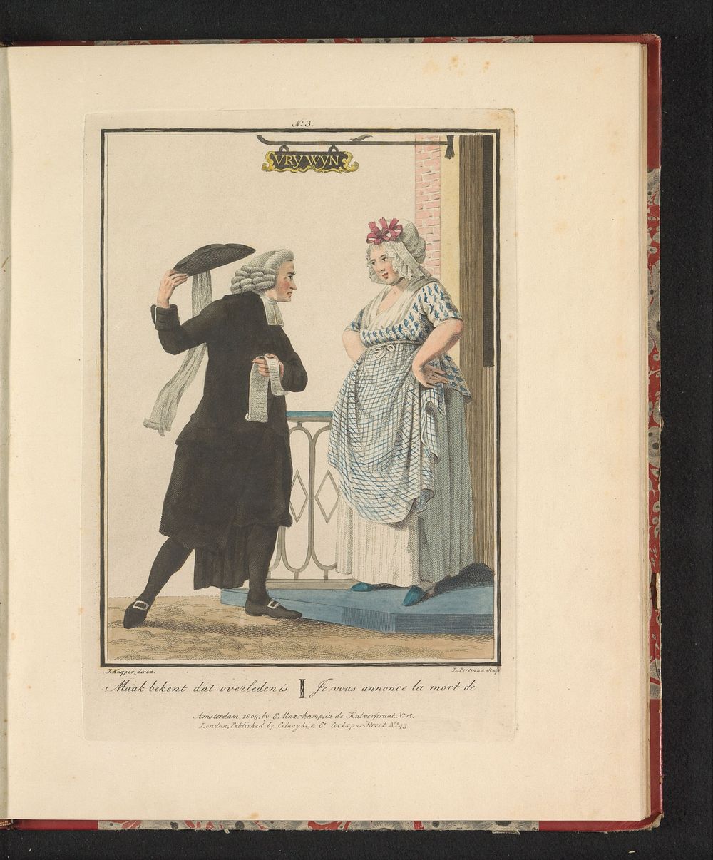 Aanspreker (1803) by Ludwig Gottlieb Portman, Jacques Kuyper, Jan Willem Pieneman, Jacques Kuyper, Evert Maaskamp and…