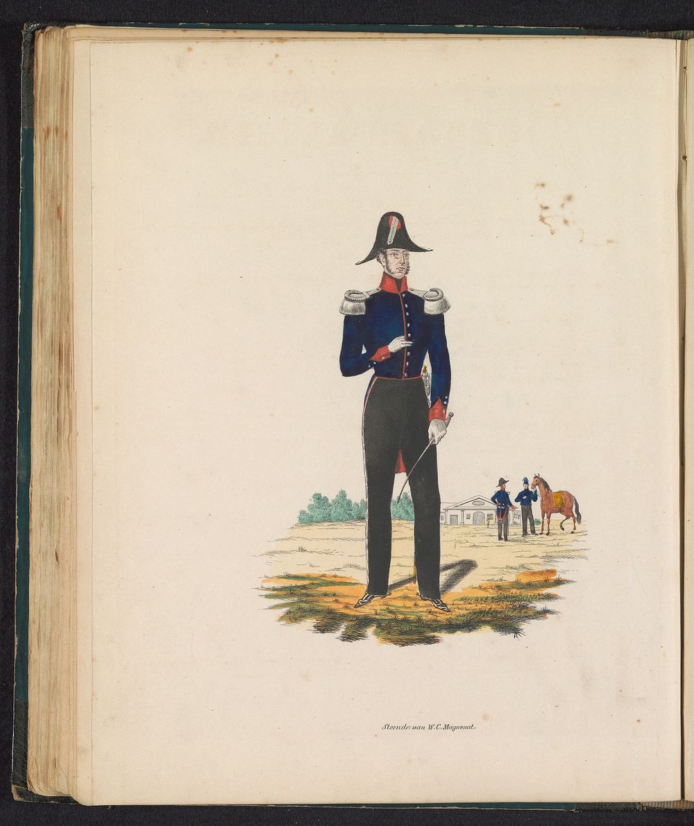 Uniform van de paardenartsen, 1845 (1845) by Willem Charles Magnenat and Louis Salomon Leman