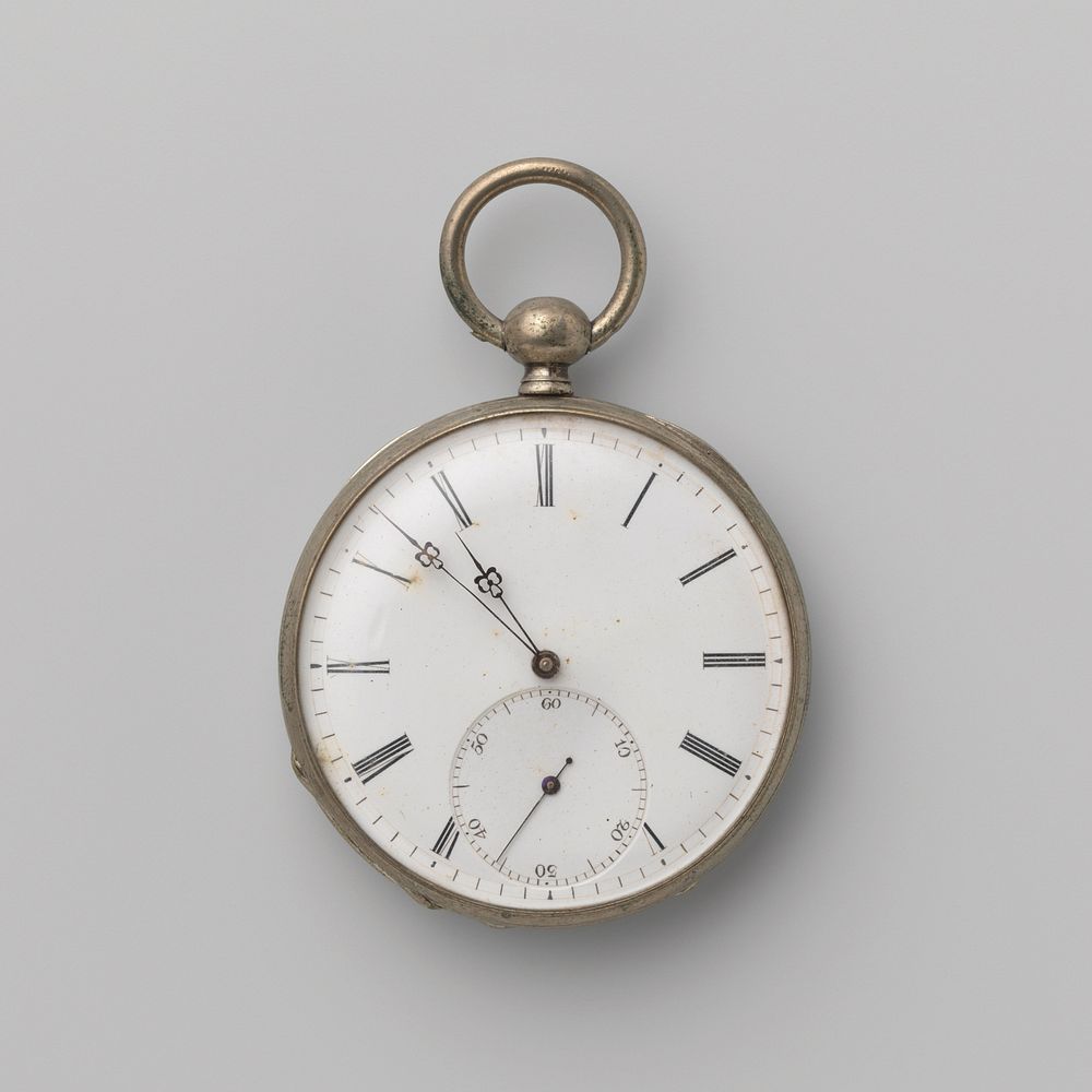 Horloge van zilver (c. 1870) by G L A Forberger