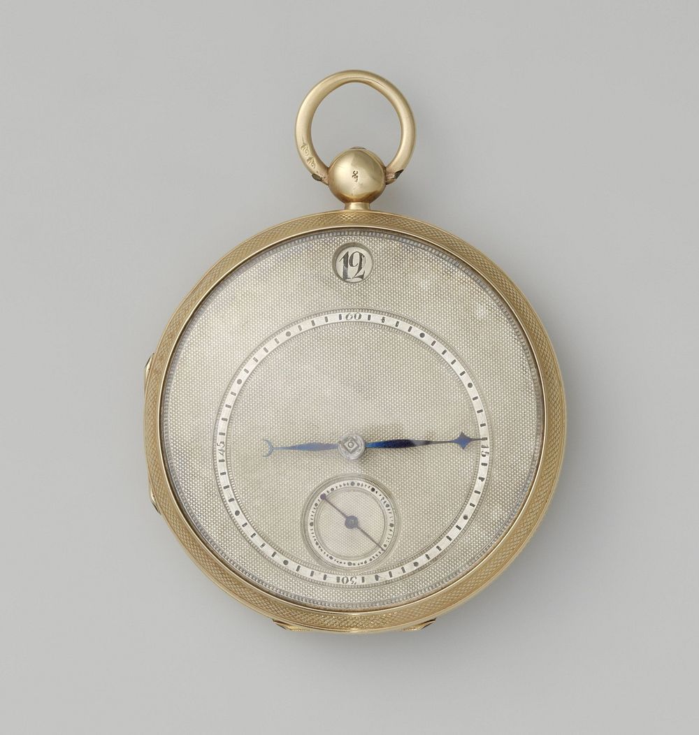 Watch with Hour, Minute, and Second Indicators (c. 1815 - c. 1820) by Perrin Frères and anonymous