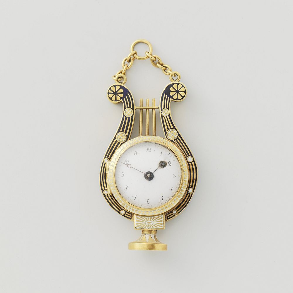 Lyre-shaped Watch (c. 1820 - c. 1830) by Breguet and Fils and anonymous