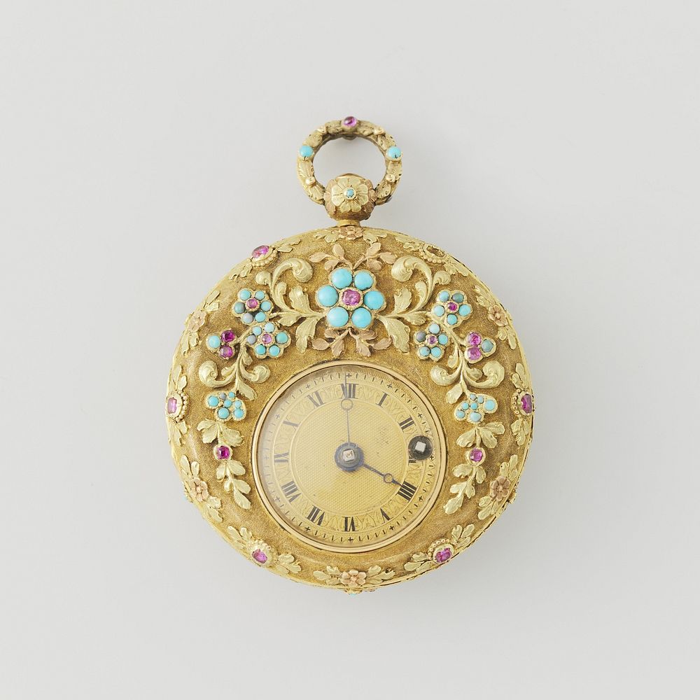 Watch with Flowers (c. 1830) by anonymous and anonymous