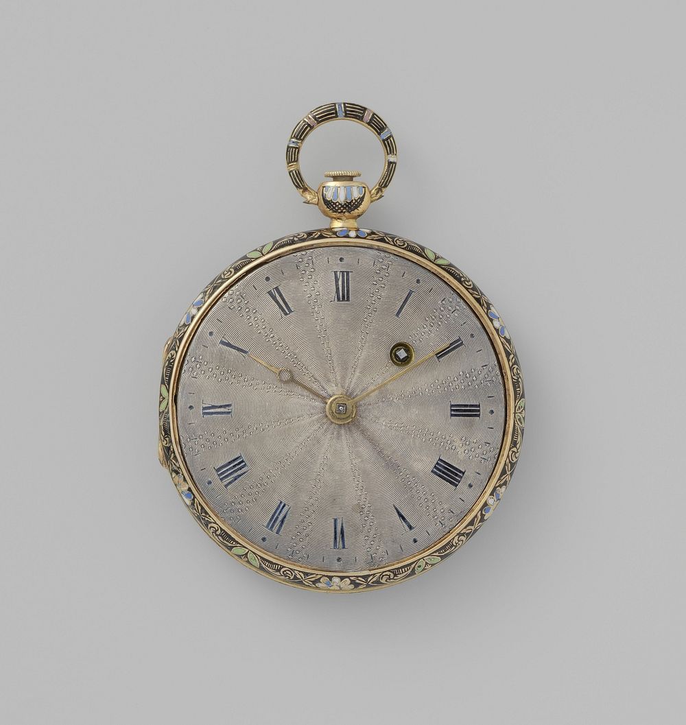 Watch with Floral Vines (c. 1830 - c. 1850) by anonymous and anonymous