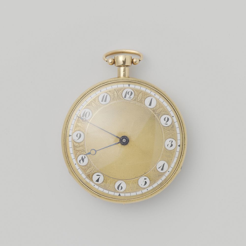 Repeating Watch with a Striking Mechanism (c. 1800 - c. 1815) by Fres Jaquemet and anonymous