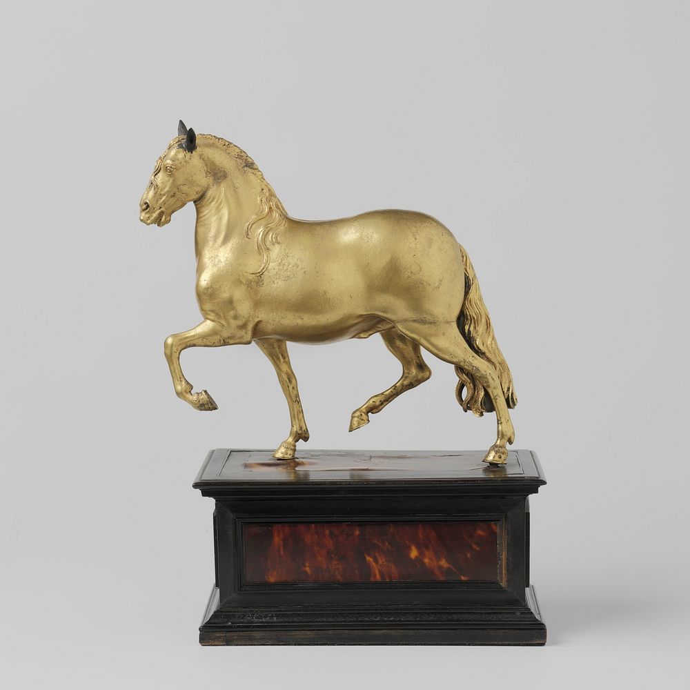 Trotting Horse (c. 1620 - c. 1640) by Pietro Tacca