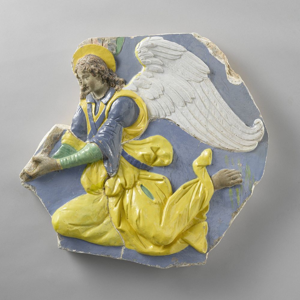 Zwevende engel (c. 1500) by Luca della Robbia