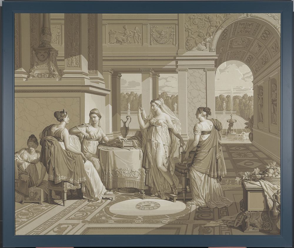Interieuronderdeel (1800 - 1825) by J Dufour