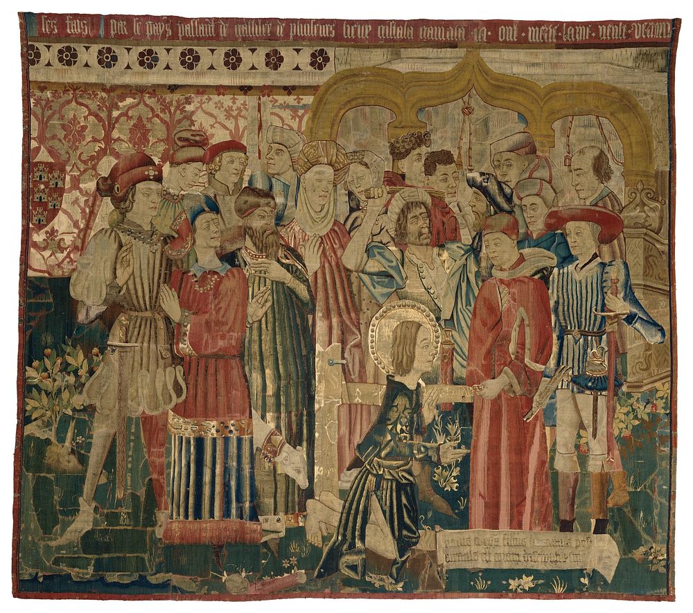 Het martelaarschap van de heilige Joris (c. 1450 - c. 1475) by anonymous