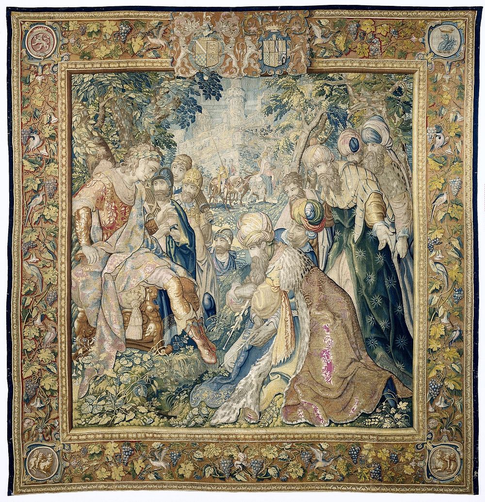 Scipio en de gezanten van Carthago (1609) by François Spiering, Karel van Mander II and Cocquel