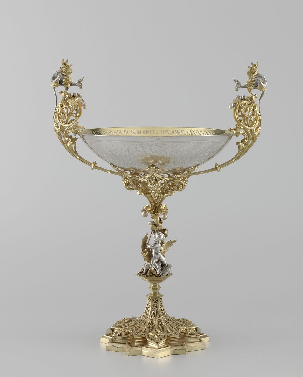 Coupe (c. 1849) by François Désiré Froment Meurice and Jules Wièse