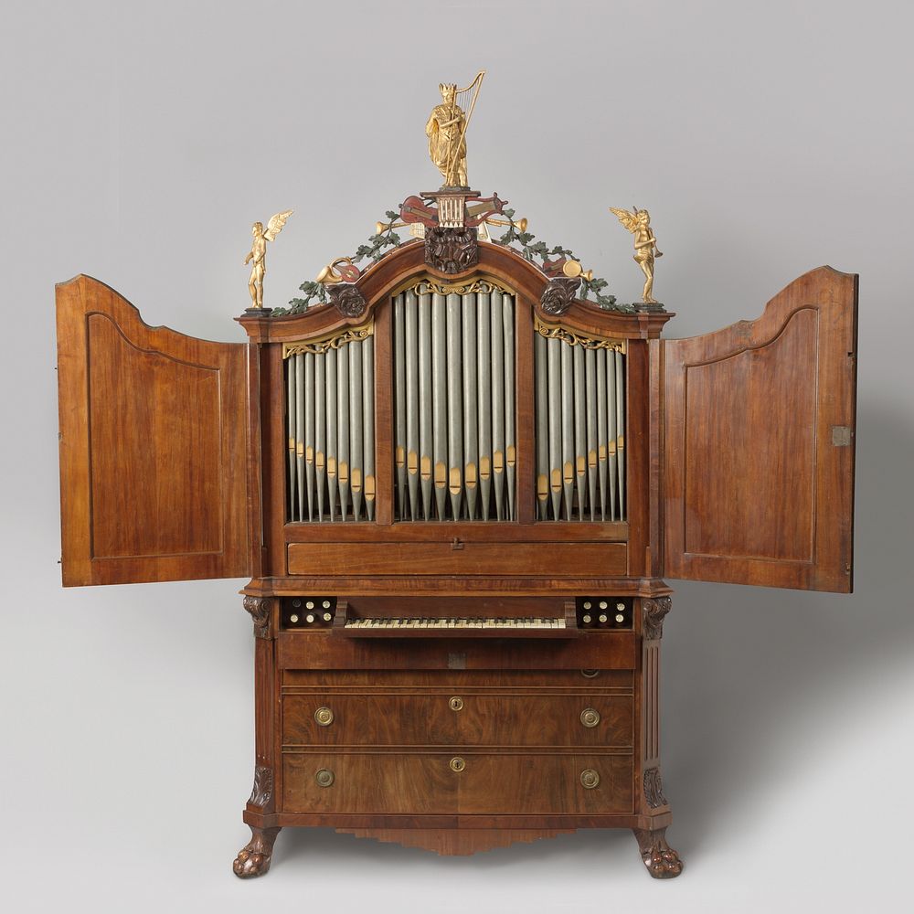 Cabinet organ (1797) by Ahlert Gerhard Axsen