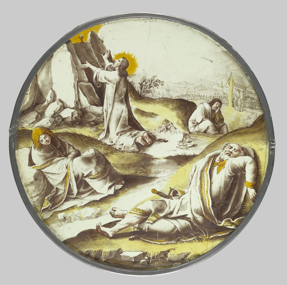 Jezus in de Tuin van olijven (c. 1530) by anonymous and Pieter Coecke van Aelst I