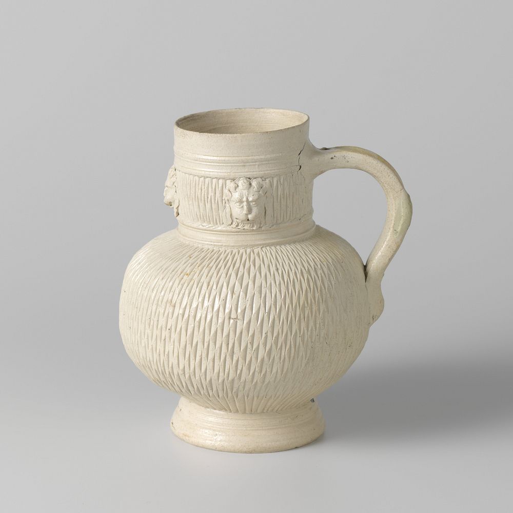 Jug with chip carving (c. 1580 - c. 1600) by anonymous