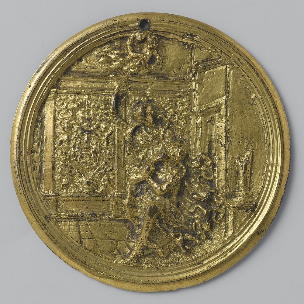 Augustus en de sibylle (c. 1475 - c. 1499) by Moderno