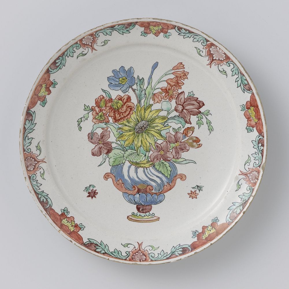 Plate (c. 1720 - c. 1750) by anonymous