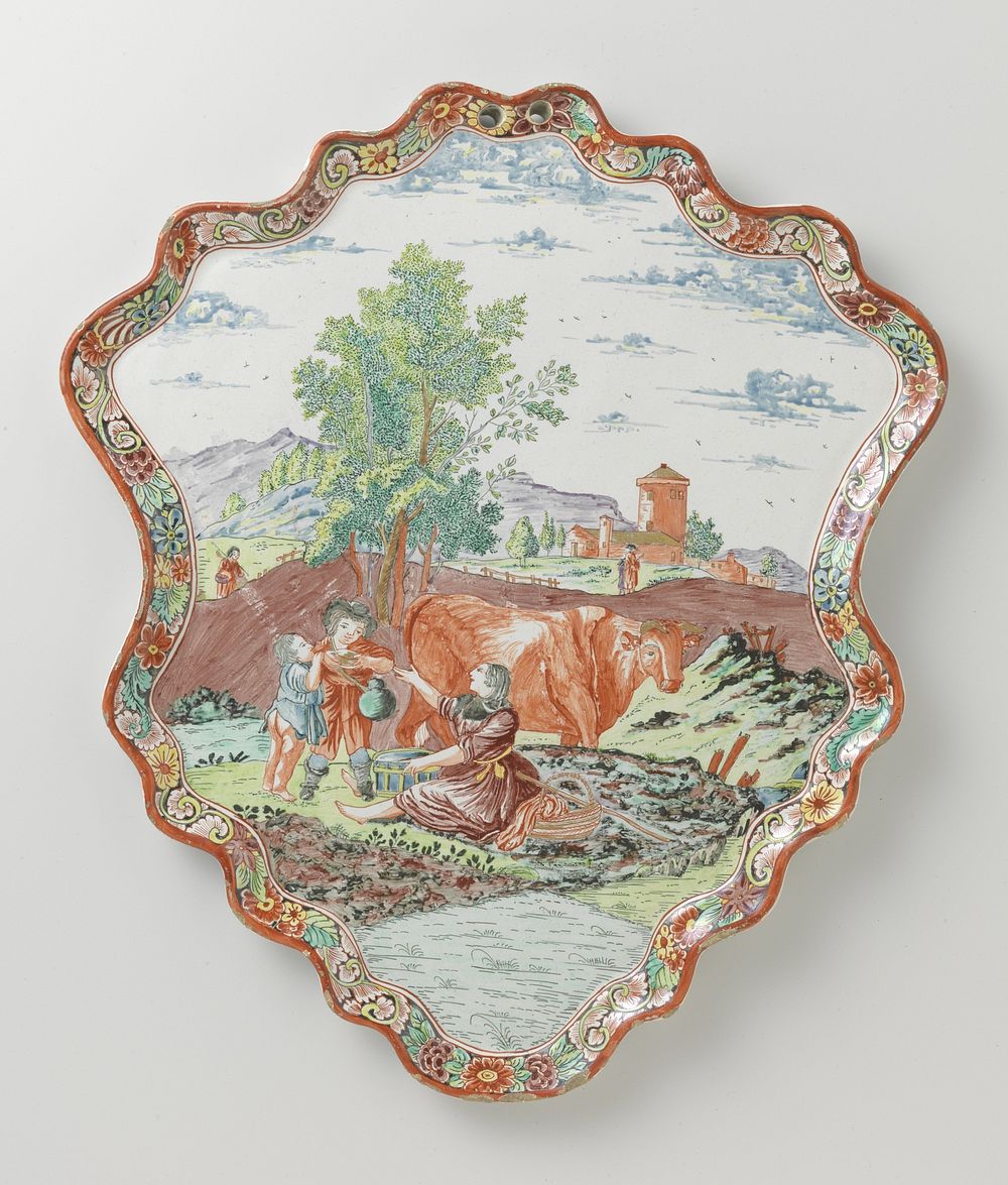 Plaque (c. 1730 - c. 1770) by anonymous