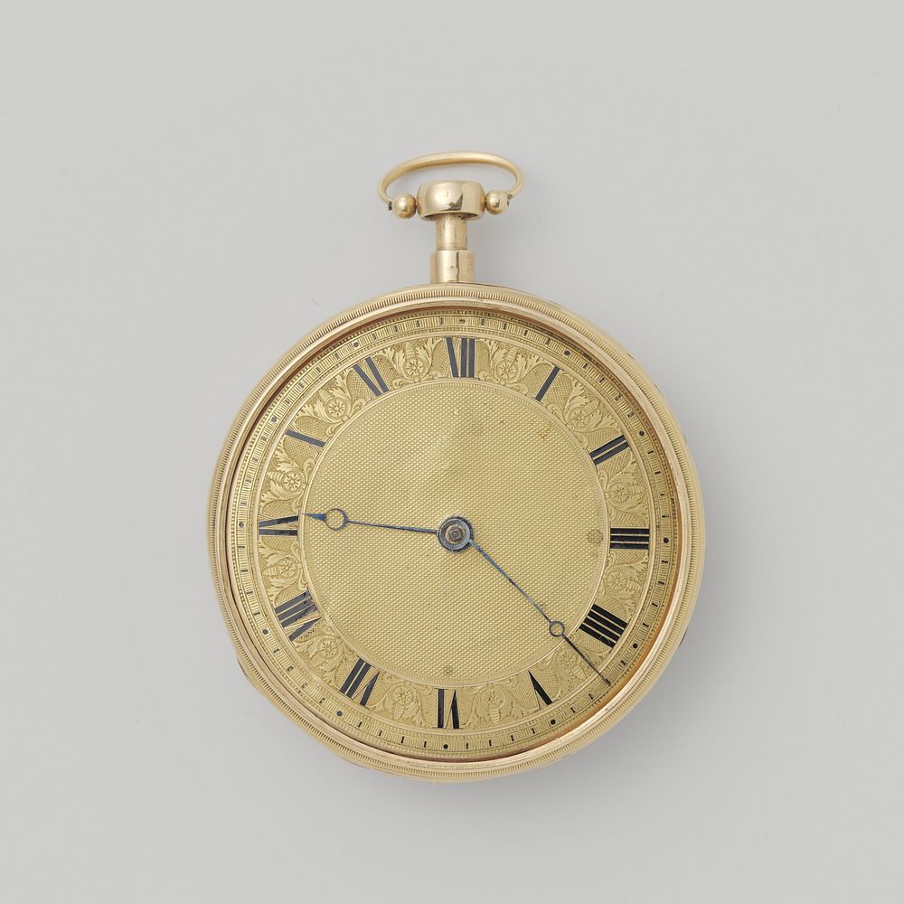 Repeating Watch with a Striking Mechanism (c. 1800 - c. 1825) by anonymous and anonymous