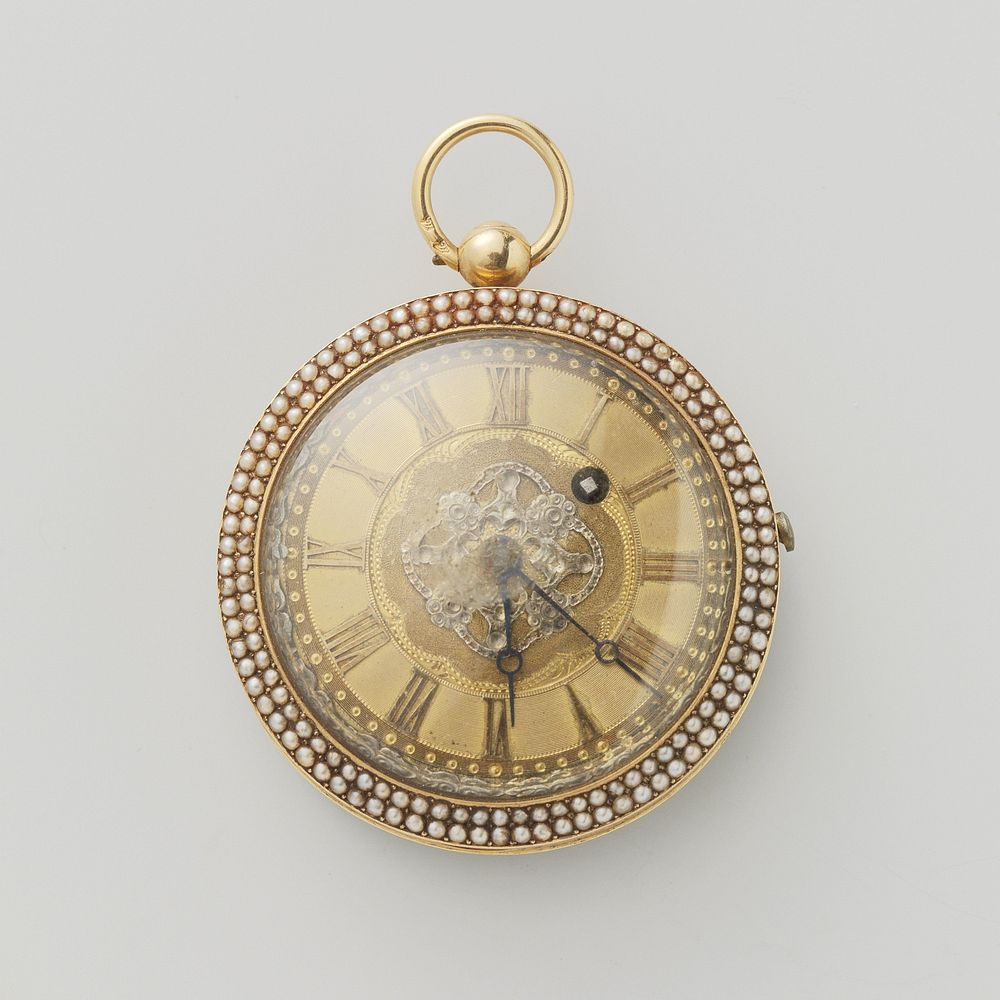 Watch with Pearls (c. 1815 - c. 1830) by anonymous and anonymous