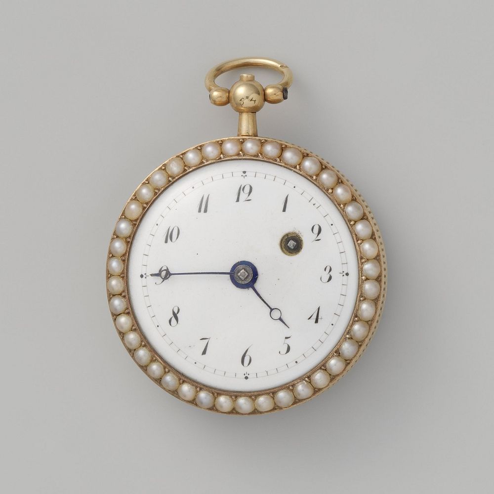 Watch with a White Enamel Dial (c. 1800 - c. 1850) by anonymous and anonymous