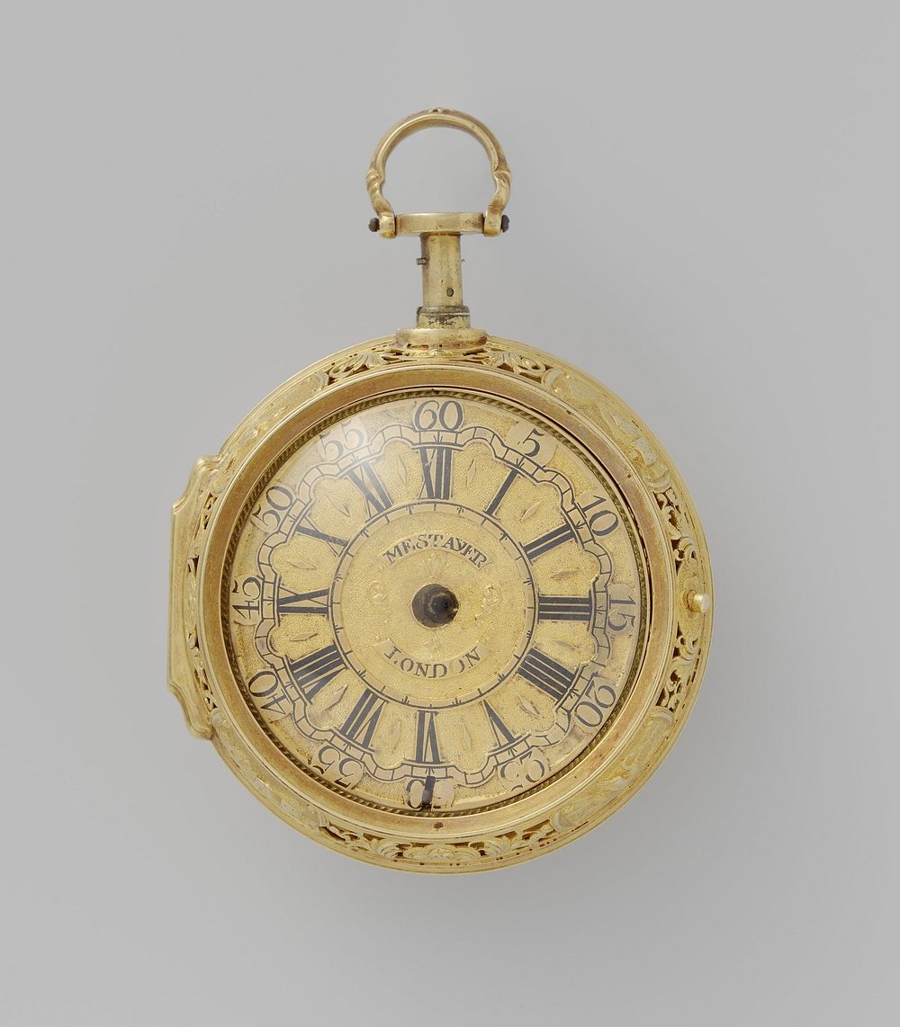 Watch with Amphitrite (c. 1730 - c. 1750) by Henry Mestayer and anonymous