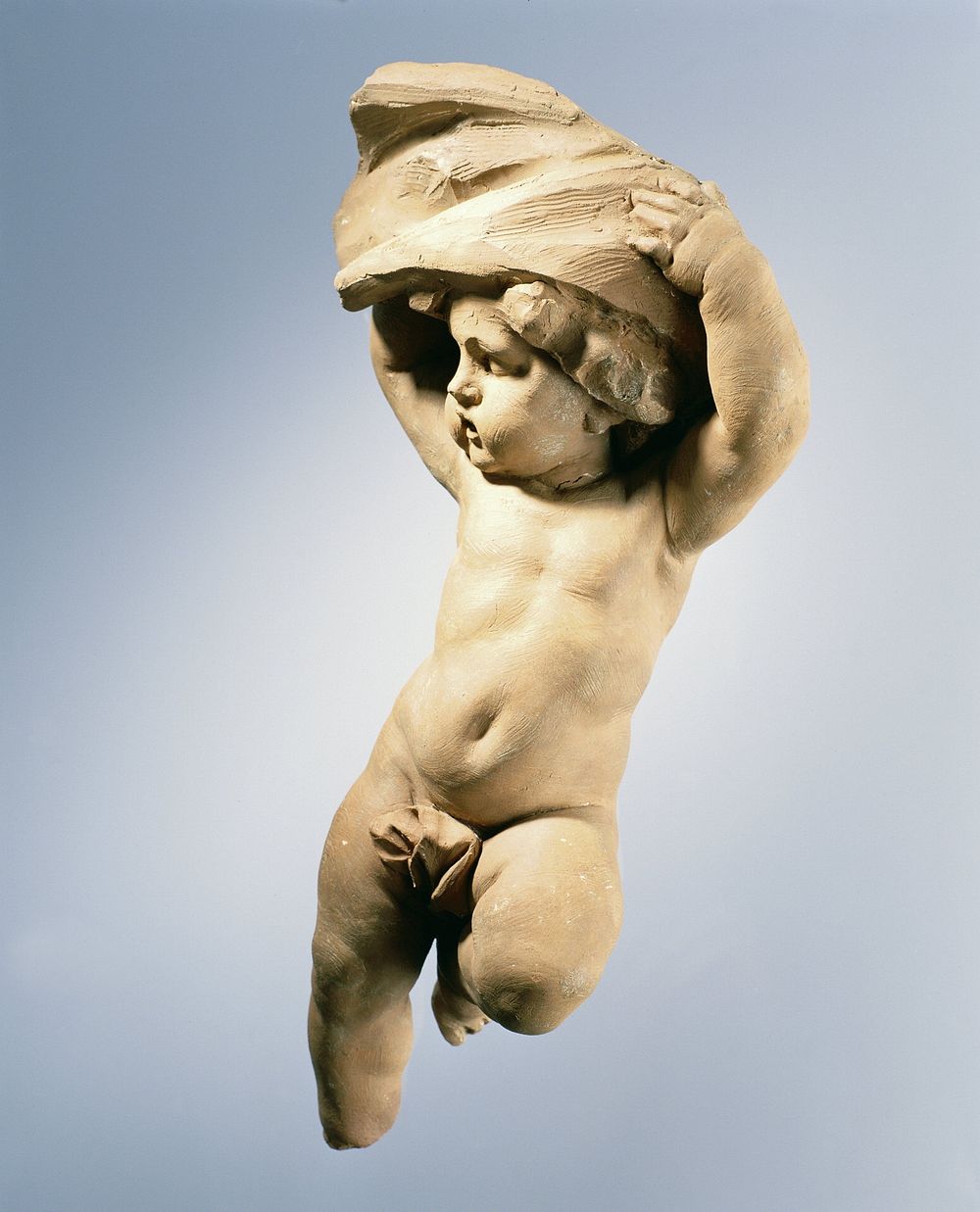Study for a Hovering Putto (c. 1735 - c. 1750) by Laurent Delvaux and Jan Baptist Xavery