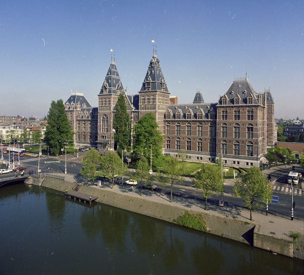 Noordgevel en Singelgracht (c. 1990 - c. 1995) by Rijksmuseum Afdeling Beeld