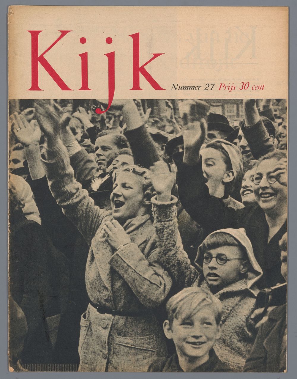 'Kijk', exemplaar nr. 27 (c. 1945) by Voorlichingsdienst U S A