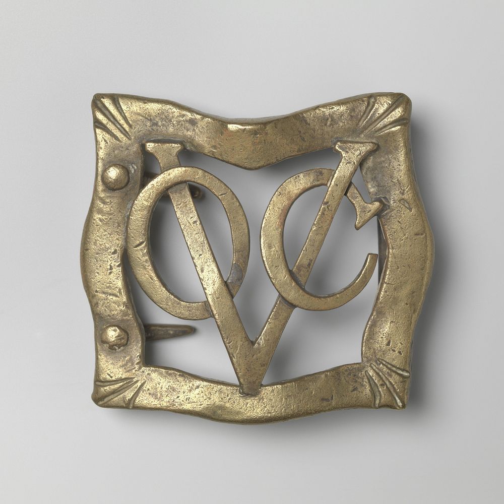 Koppelgesp van V.O.C.-militair (c. 1700 - c. 1800) by anonymous