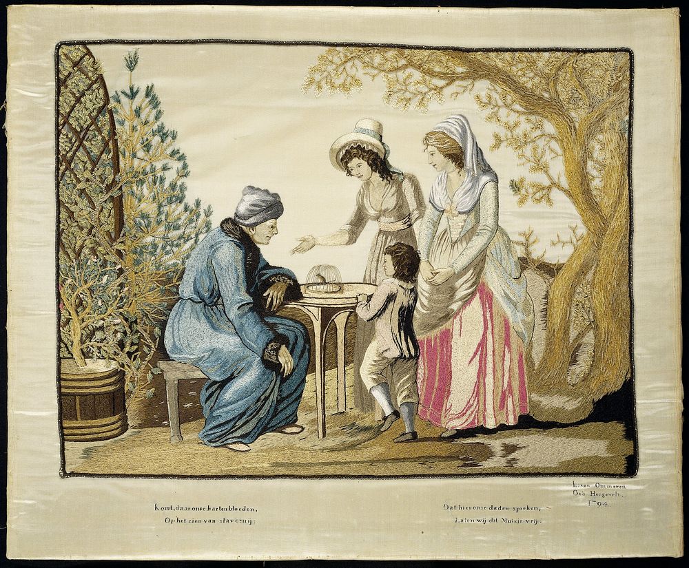 Patriotse visie op slavernij (1794) by Louise van Ommeren Hengevelt
