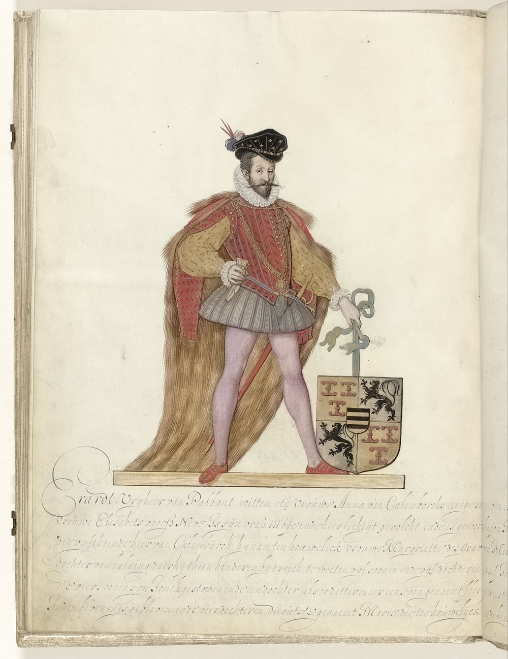 Erard van Pallandt, heer van Culemborg (c. 1600 - c. 1625) by Nicolaes de Kemp and anonymous