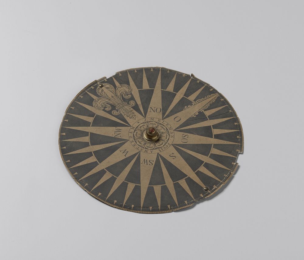 Compass Card (1825 - 1849) by Jan Marten Kleman