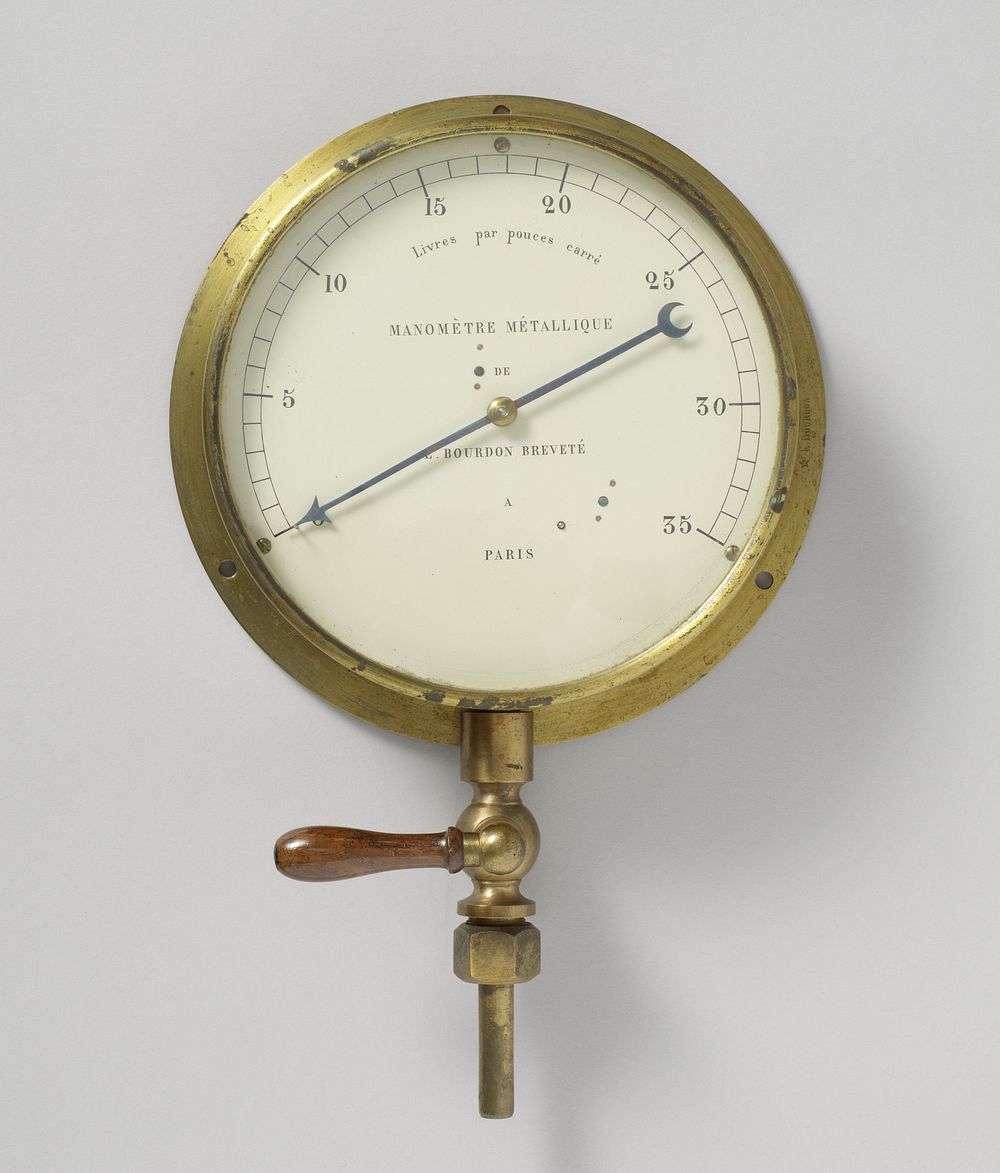 Aneroid Barometer (c. 1860) by E Bourdon