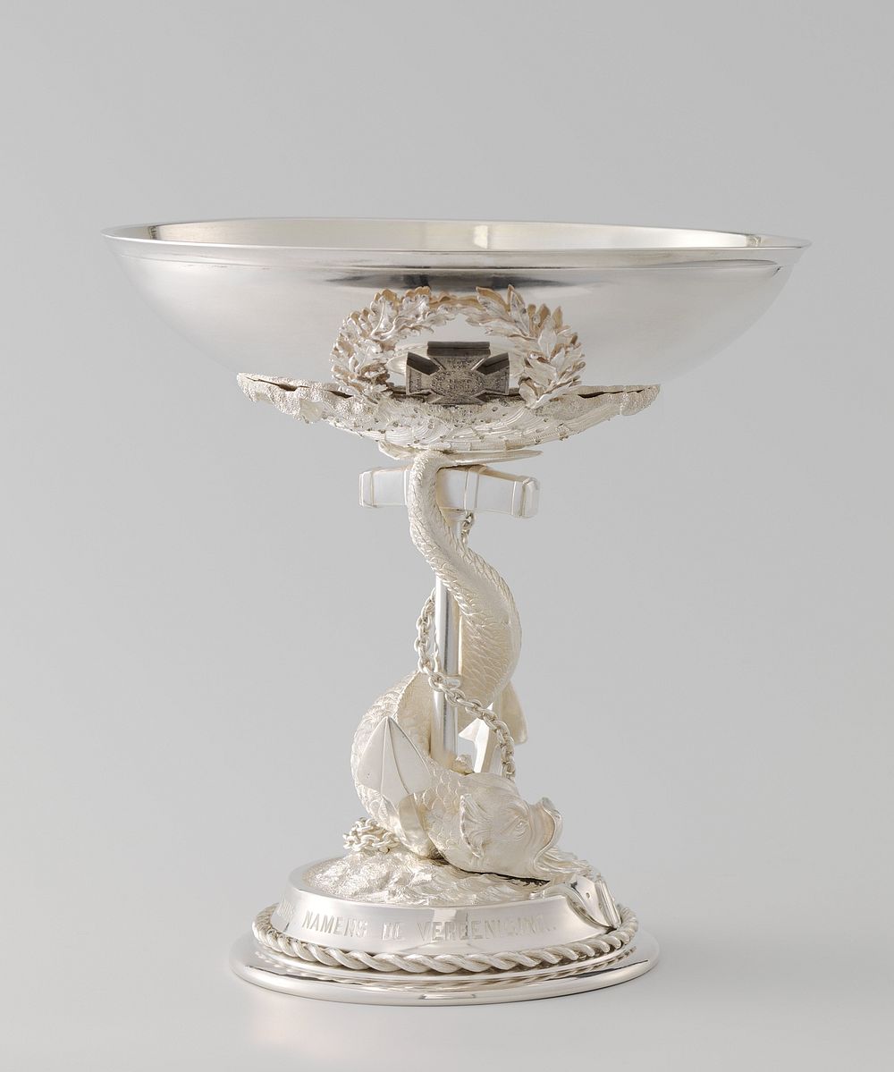 Silver Cup of the Society 'Het Metalen Kruis' (1863) by J M van Kempen and Zoon