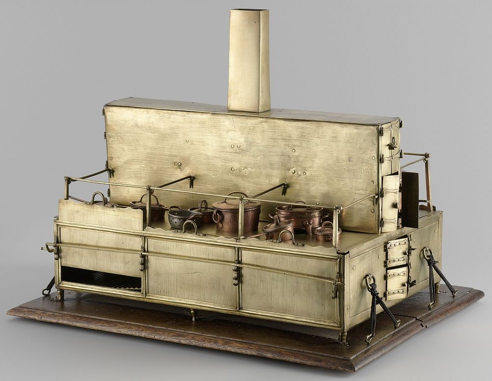 Model of a ship’s galley (c. 1799 - c. 1820) by anonymous and anonymous
