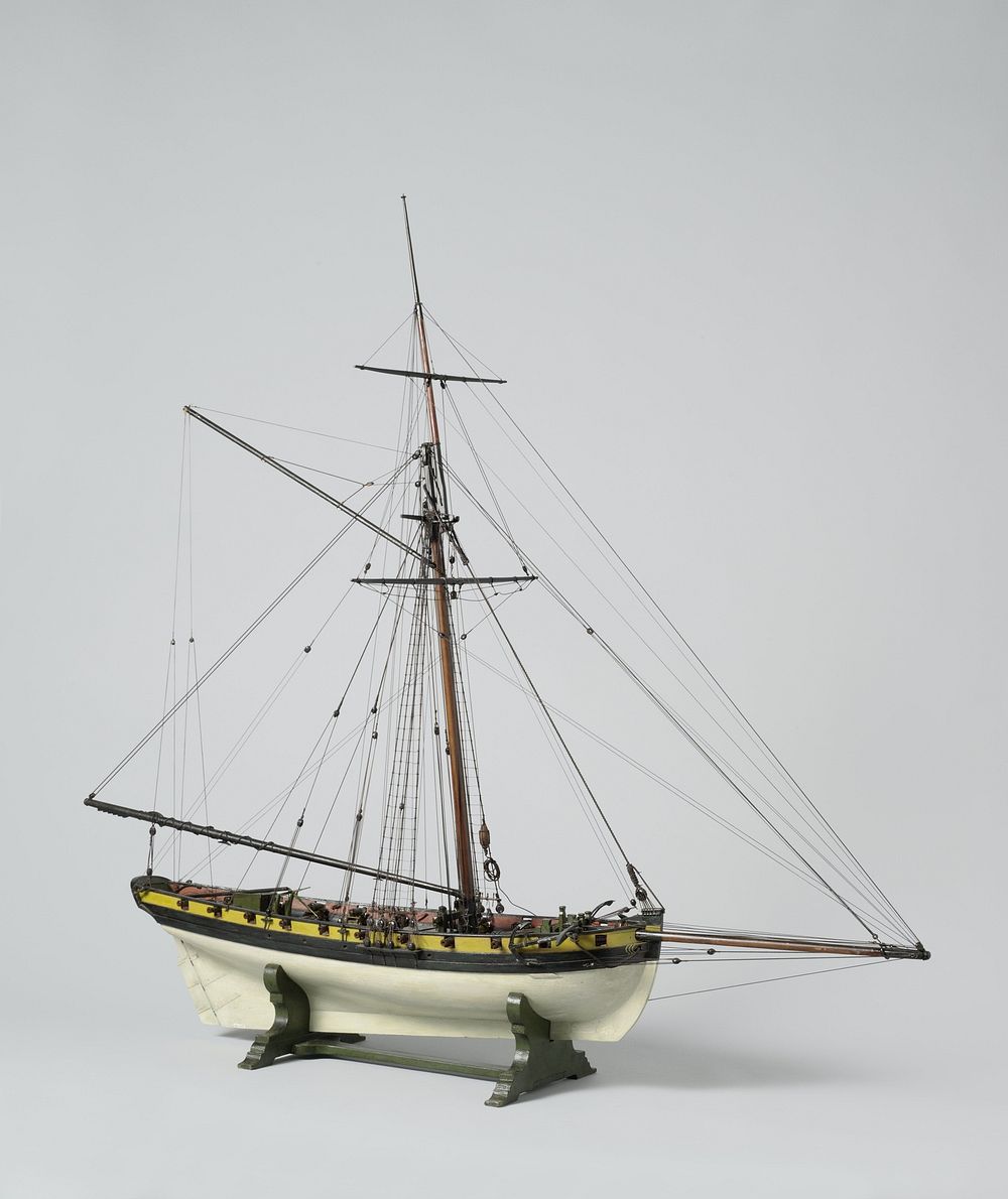 Model of a 20-Gun Cutter (1775 - 1800) by anonymous