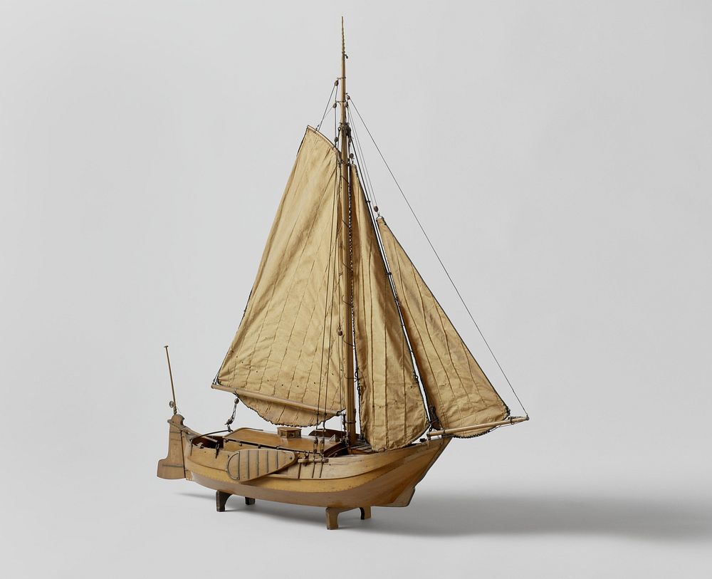 Model of a Hengst (1819) by anonymous