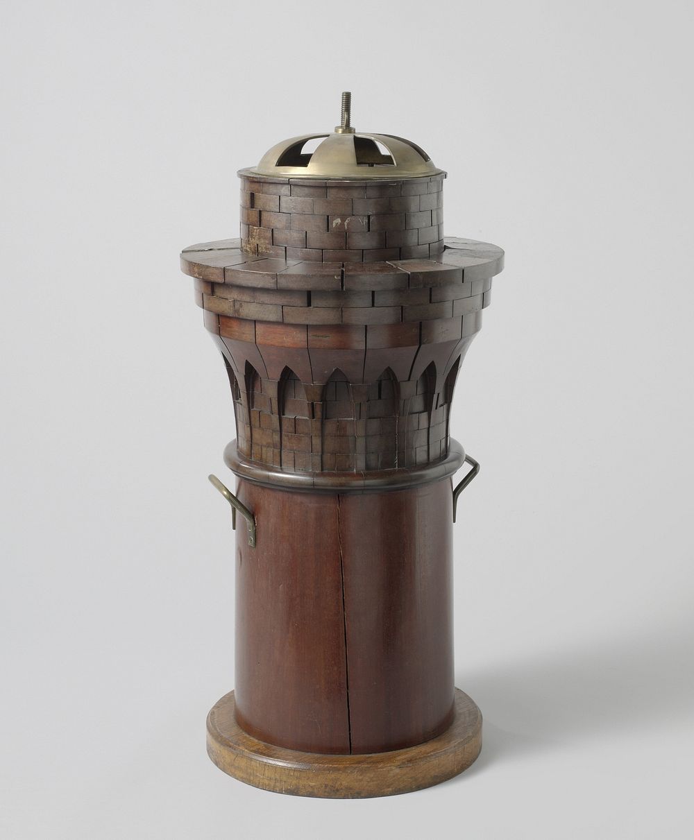 Model of the Capital of a Lighthouse (1834) by Petrus van der Loo
