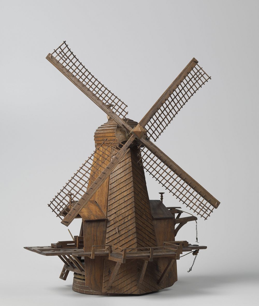 Model of a Windmill (1700 - 1799) by anonymous