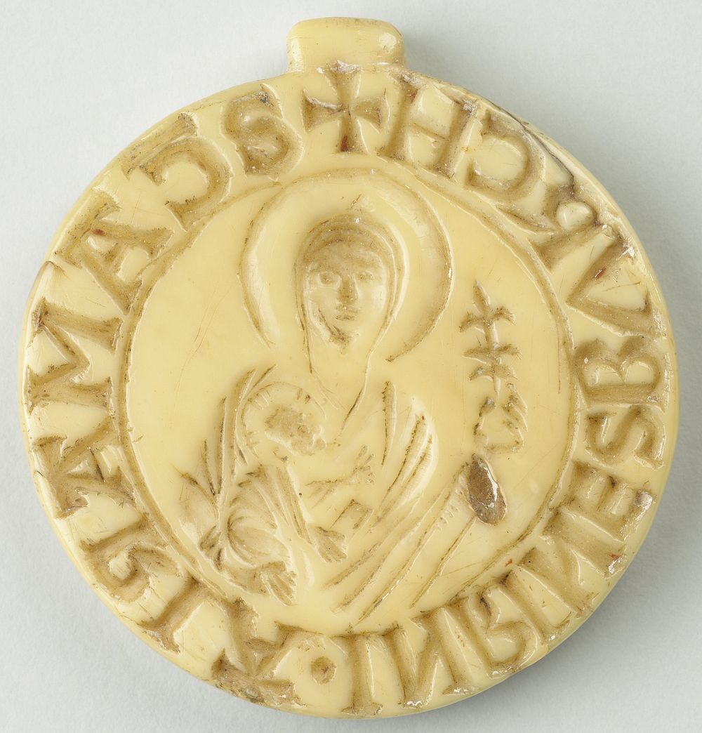 Convent seal of Rijnsburg Abbey (1340) by anonymous